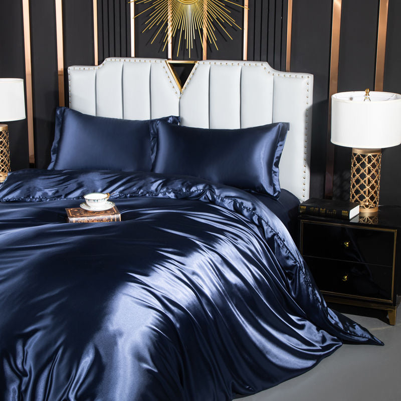 Luxury Cool & Moisture Soft Breathable Mulberry Silk Bedding Set