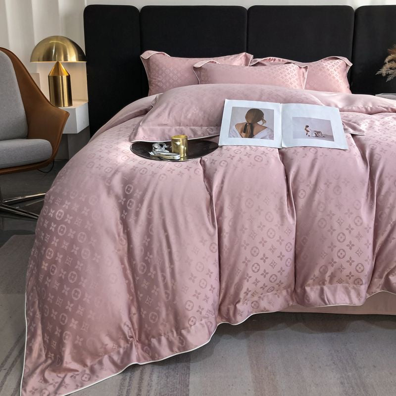 Luxurious Fashion Silky Soft Duvet Cover Bed Set