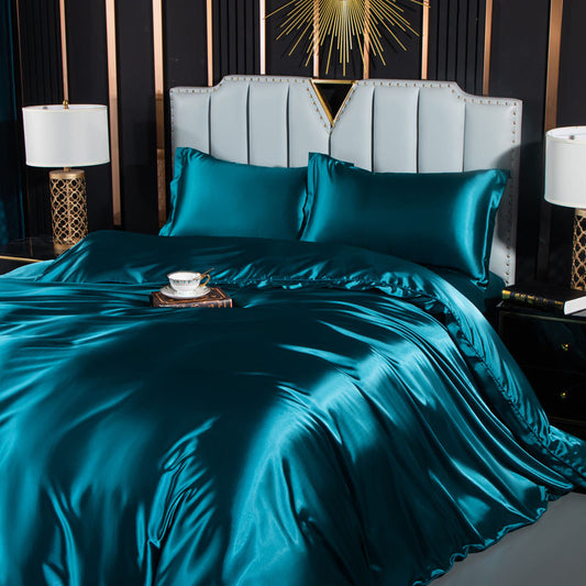 Luxury Cool & Moisture Soft Breathable Mulberry Silk Bedding Set