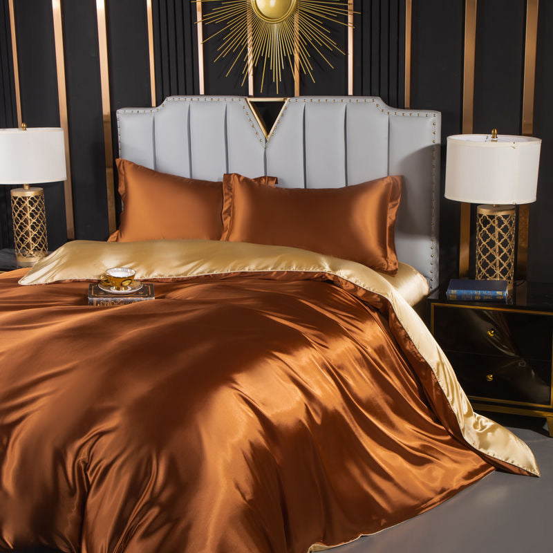 Luxury Cool & Moisture Soft Breathable Mulberry Silk Bedding Set