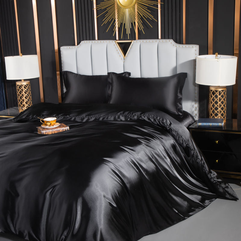 Luxury Cool & Moisture Soft Breathable Mulberry Silk Bedding Set