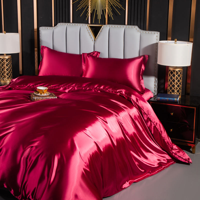 Luxury Cool & Moisture Soft Breathable Mulberry Silk Bedding Set