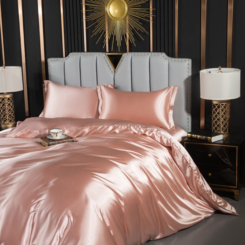 Luxury Cool & Moisture Soft Breathable Mulberry Silk Bedding Set