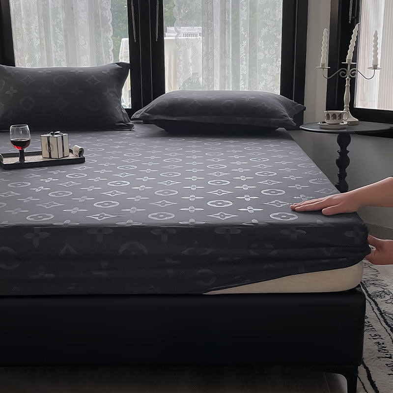Classic Soft Cotton Fitted Bed Sheet Set