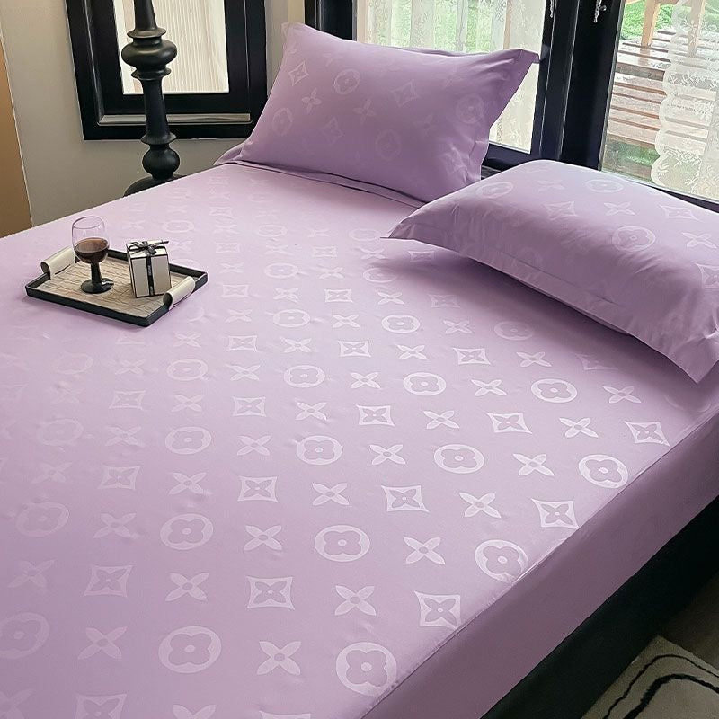 Classic Soft Cotton Fitted Bed Sheet Set