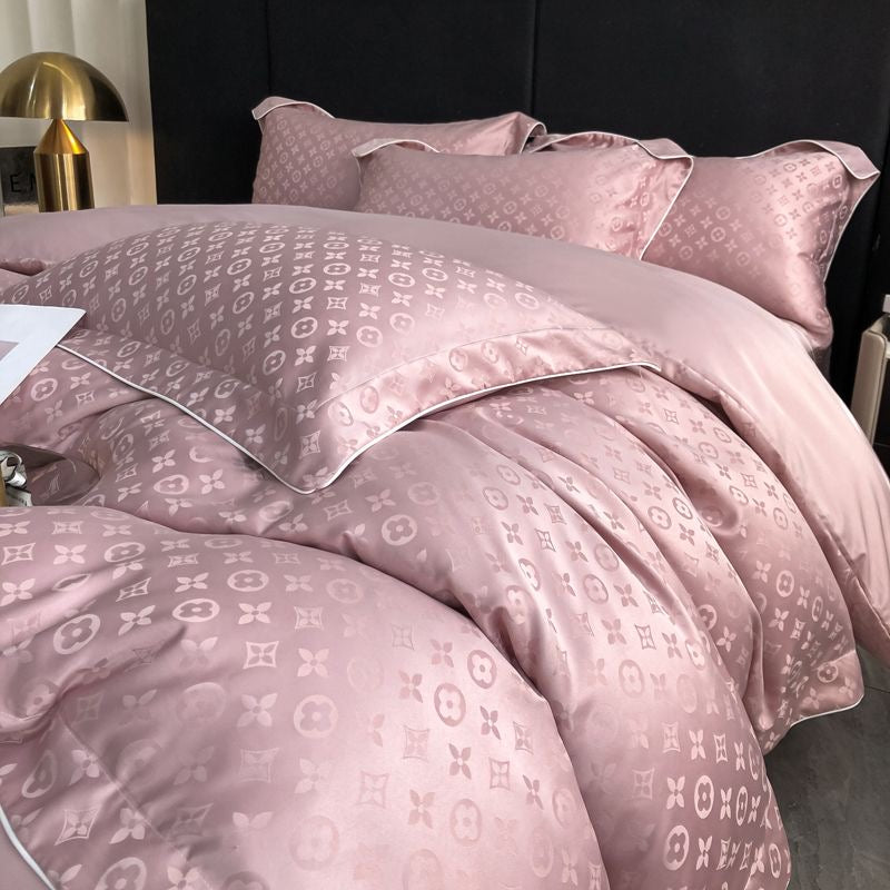 Luxurious Fashion Silky Soft Duvet Cover Bed Set