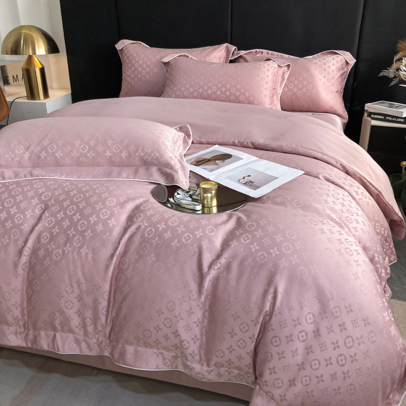 Luxurious Fashion Silky Soft Duvet Cover Bed Set