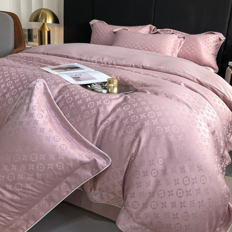 Luxurious Fashion Silky Soft Duvet Cover Bed Set