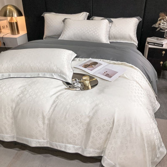Luxurious Fashion Silky Soft Duvet Cover Bed Set