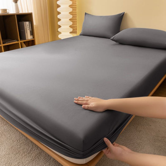 Colorful Comfy Breathable & Cooling Deep Pocket Fitted Bed Sheets Set
