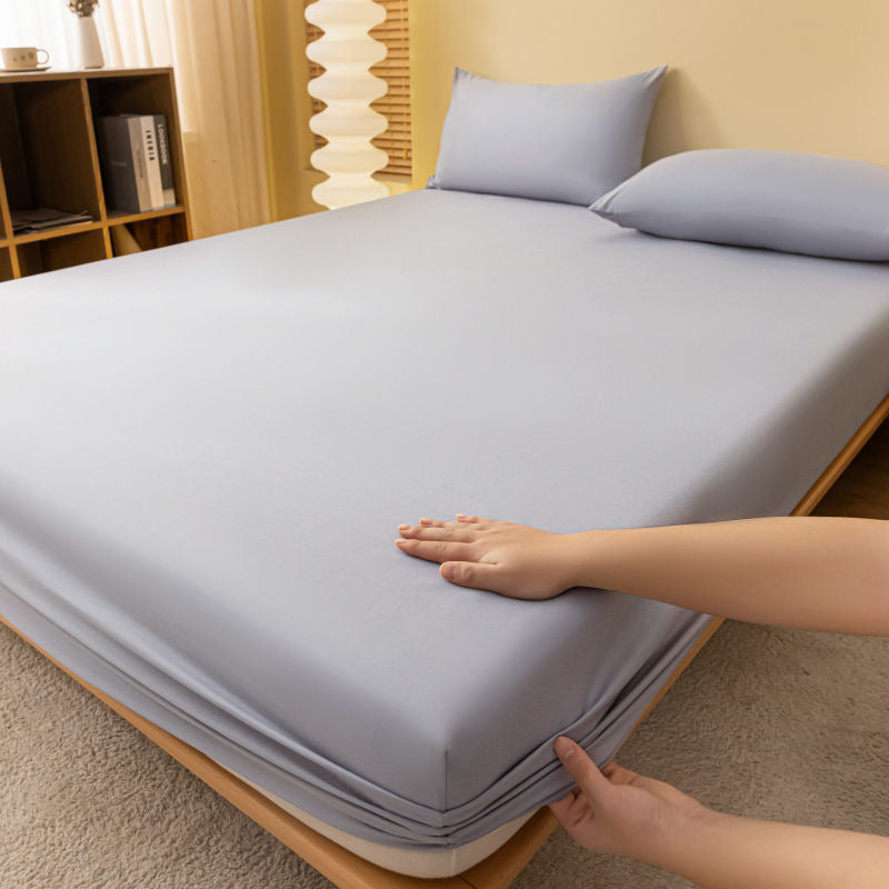 Colorful Comfy Breathable & Cooling Deep Pocket Fitted Bed Sheets Set