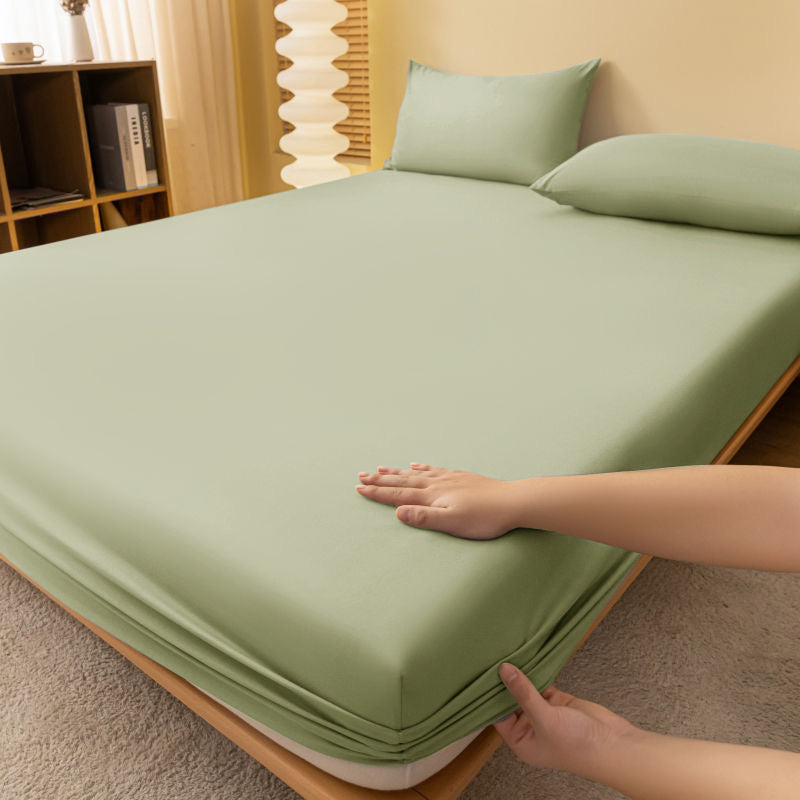 Colorful Comfy Breathable & Cooling Deep Pocket Fitted Bed Sheets Set