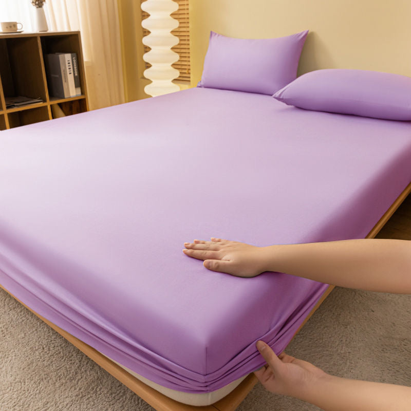 Colorful Comfy Breathable & Cooling Deep Pocket Fitted Bed Sheets Set