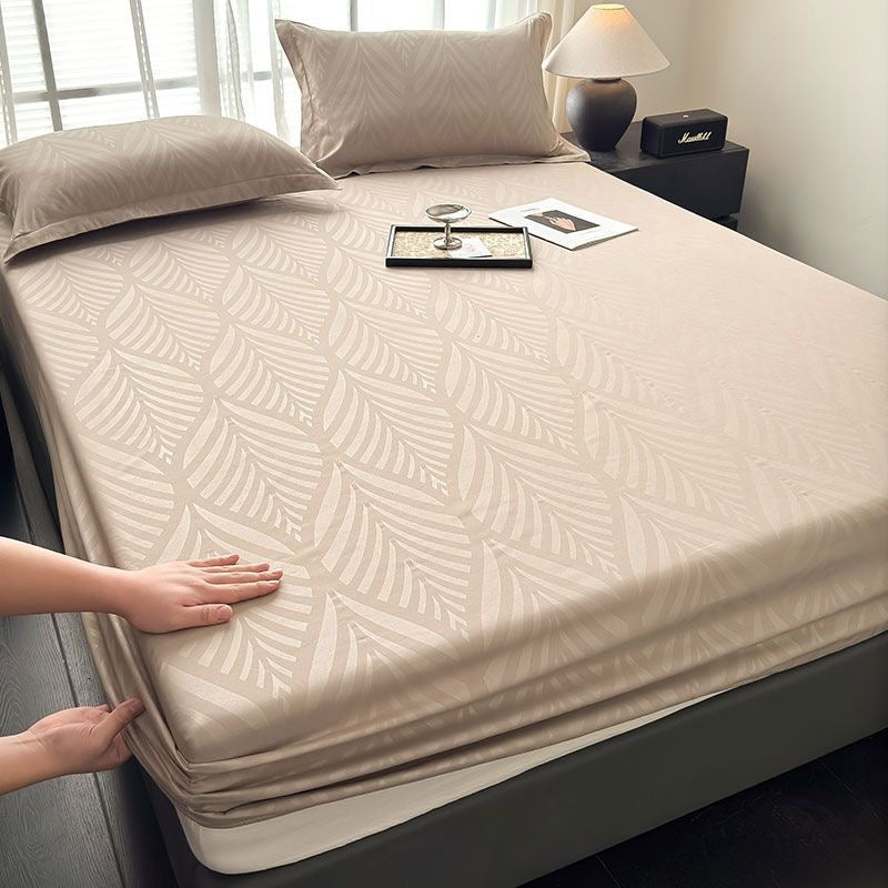 Classic Modern Soft Cotton Fitted Bed Sheet Set