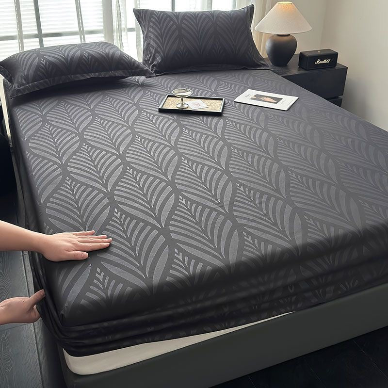 Classic Modern Soft Cotton Fitted Bed Sheet Set