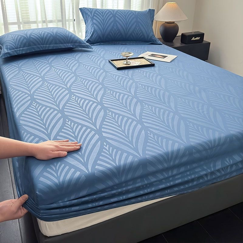 Classic Modern Soft Cotton Fitted Bed Sheet Set