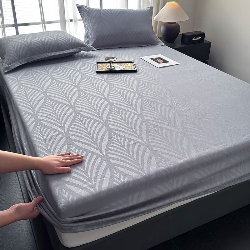 Classic Modern Soft Cotton Fitted Bed Sheet Set