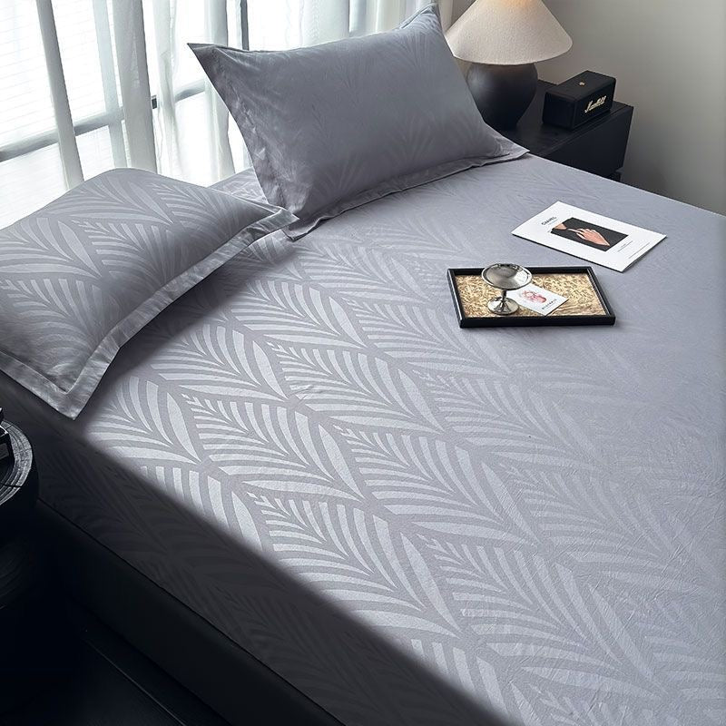 Classic Modern Soft Cotton Fitted Bed Sheet Set