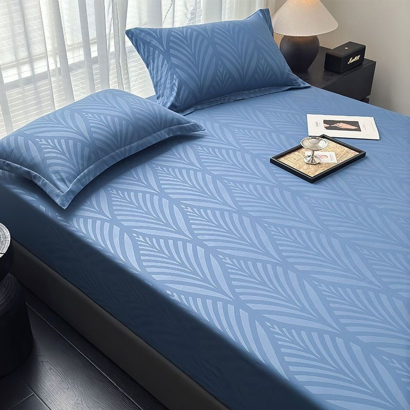 Classic Modern Soft Cotton Fitted Bed Sheet Set