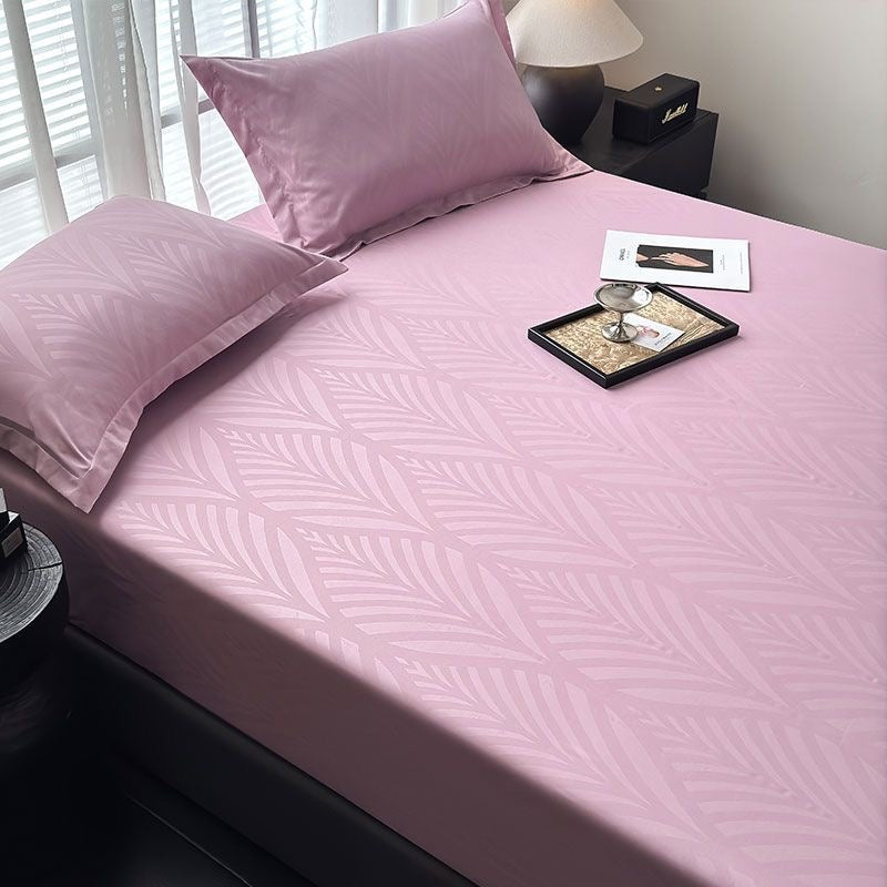 Classic Modern Soft Cotton Fitted Bed Sheet Set