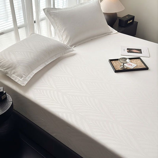 Classic Modern Soft Cotton Fitted Bed Sheet Set
