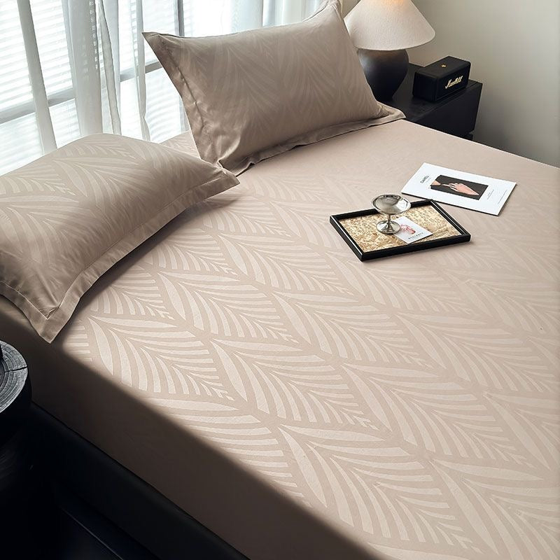 Classic Modern Soft Cotton Fitted Bed Sheet Set